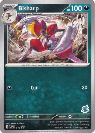 Bisharp Darkrai Deck 112 - Battle Academy 2024