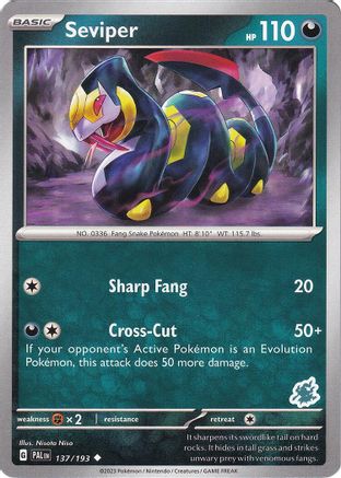 Seviper Darkrai Deck 137 - Battle Academy 2024