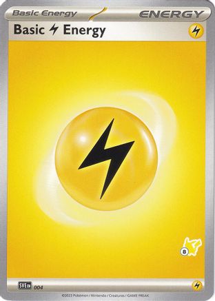 Basic Lightning Energy Pikachu 004 - Battle Academy 2024