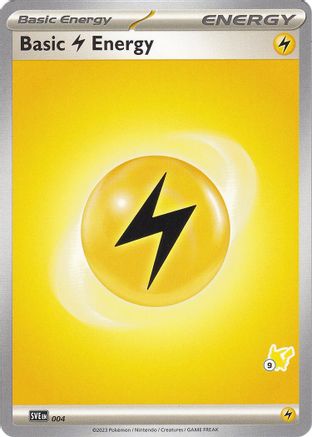 Basic Lightning Energy Pikachu 004 - Battle Academy 2024