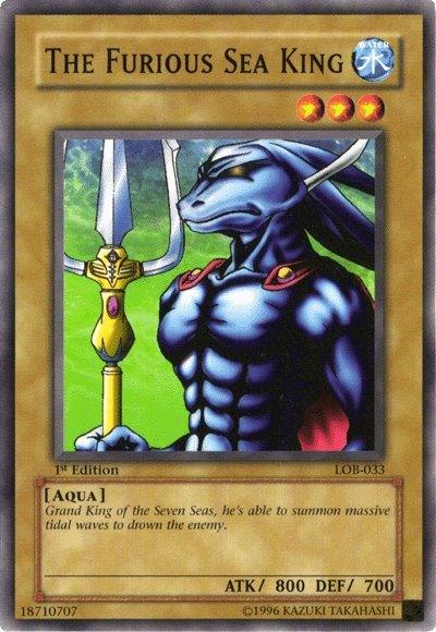 The Furious Sea King [LOB-033] Common - Josh's Cards