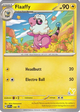 Flaaffy Pikachu 108 - Battle Academy 2024