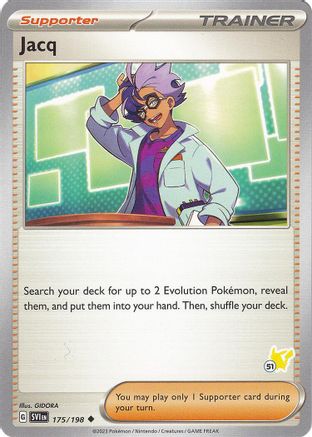 Jacq Pikachu 175/198 - Battle Academy 2024