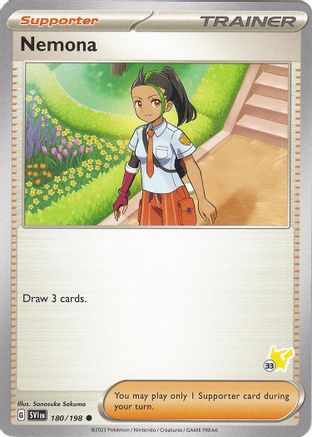 Nemona Pikachu 180 - Battle Academy 2024