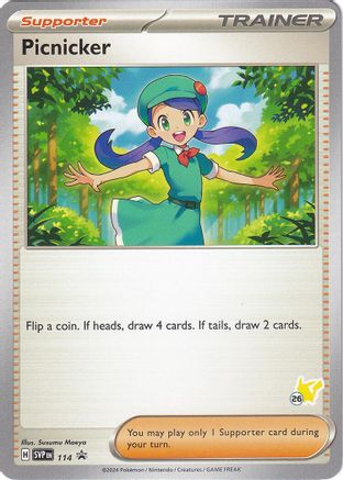 Picnicker Pikachu 114 - Battle Academy 2024