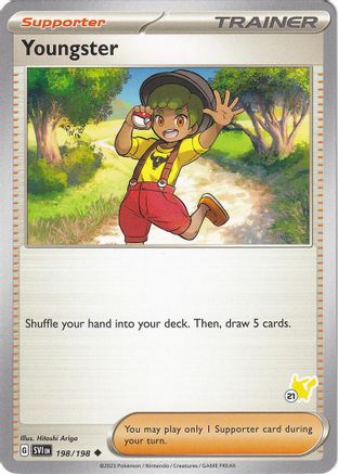 Youngster Pikachu 198 - Battle Academy 2024