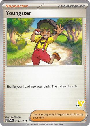 Youngster Pikachu 198 - Battle Academy 2024