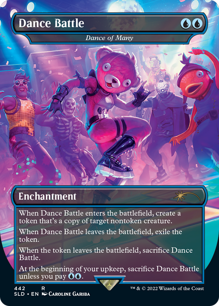 Dance of Many (SLD-442) - Secret Lair Drop / Dance Battle (Borderless)