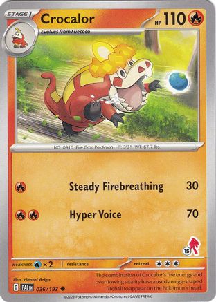 Crocalor Armarouge 036 - Battle Academy 2024