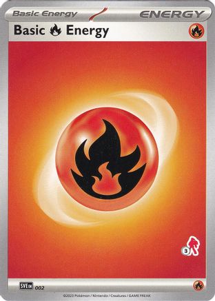 Basic Fire Energy Armarouge 002 - Battle Academy 2024