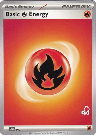 Basic Fire Energy Armarouge 002 - Battle Academy 2024