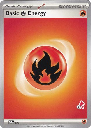 Basic Fire Energy Armarouge 002 - Battle Academy 2024