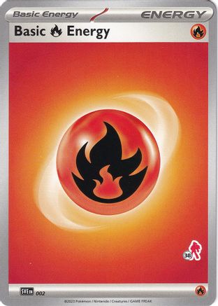 Basic Fire Energy Armarouge 002 - Battle Academy 2024