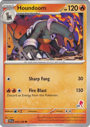 Houndoom Armarouge 034 - Battle Academy 2024