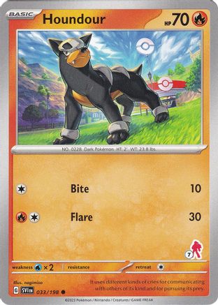 Houndour Armarouge 033 - Battle Academy 2024