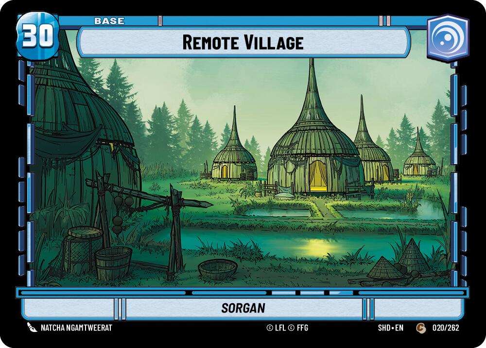 Remote Village // Shield (020 // T02) - Shadows of the Galaxy