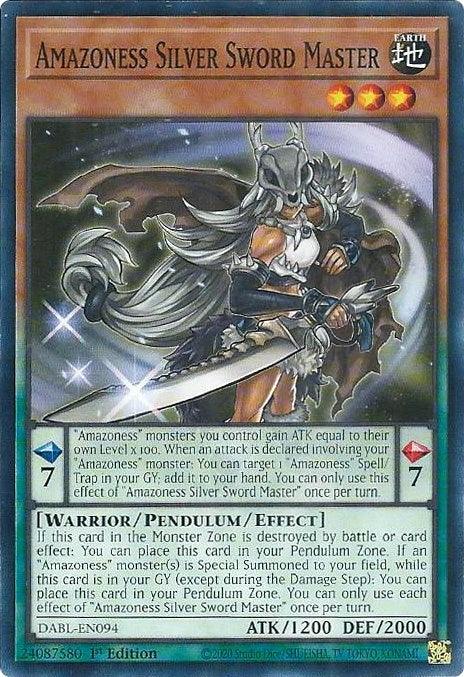 Amazoness Silver Sword Master [DABL-EN094] Common - Josh's Cards