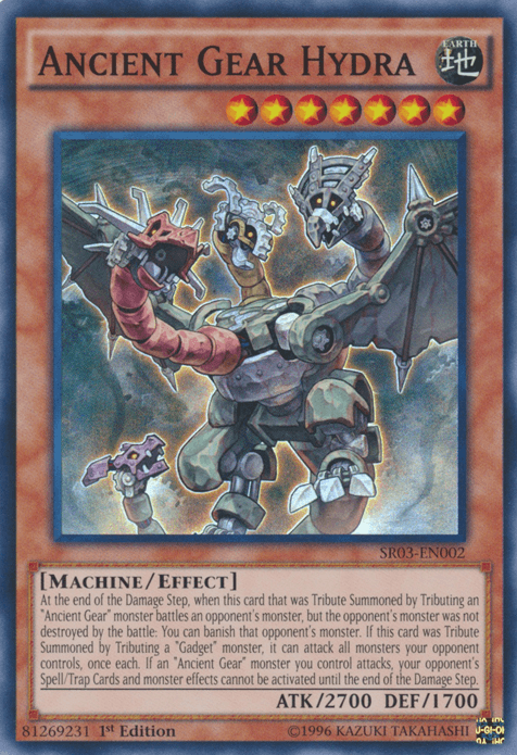Ancient Gear Hydra [SR03-EN002] Super Rare - Josh's Cards