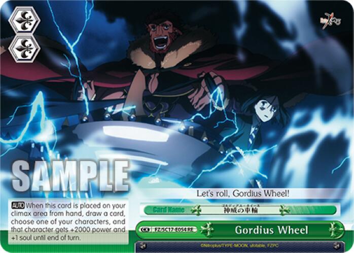 Gordius Wheel (FZ/SC17-E054 RE) - Fate/Zero Chronicle Set