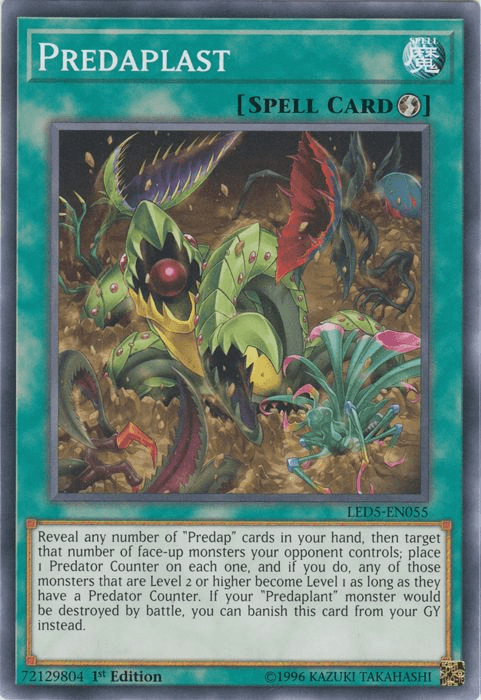 Predaplast [LED5-EN055] Common - Josh's Cards