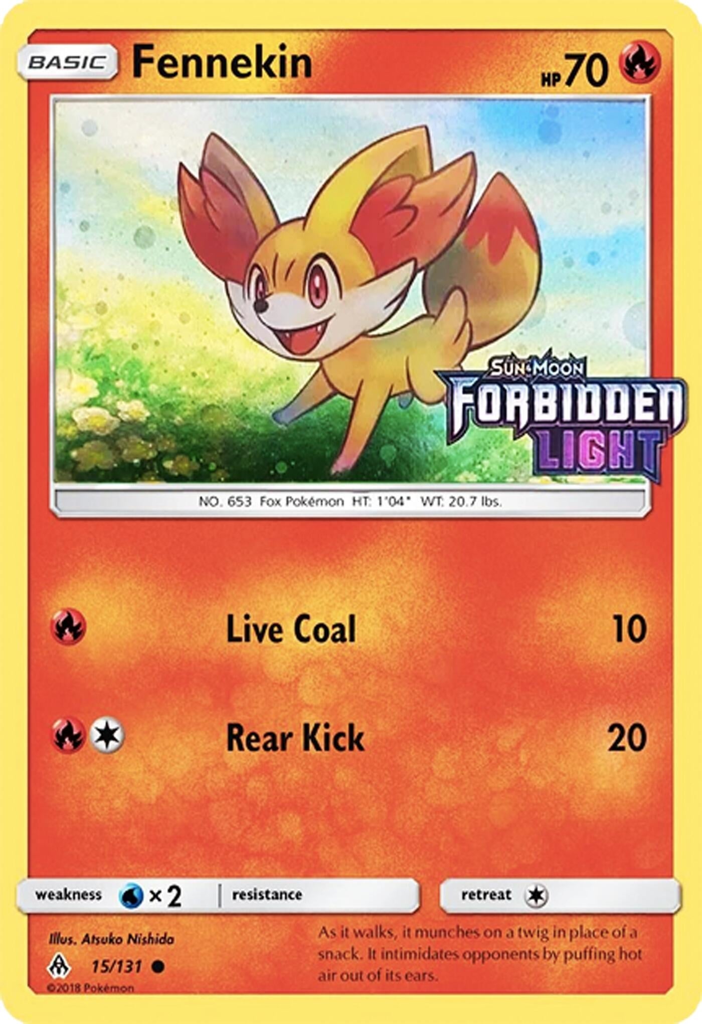 Fennekin 15 131 Toys R Us Promo (15/131) [SMP]