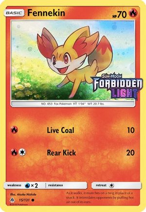 Fennekin (Toys R' Us Promo) 015/131 - SM Promos Holofoil