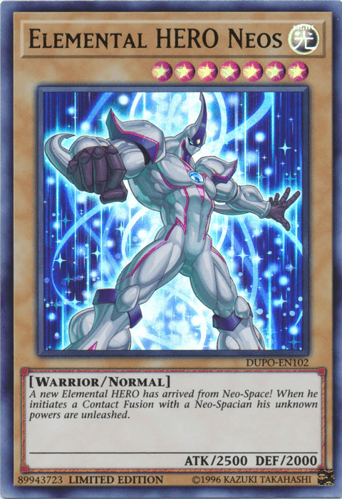 Elemental Hero Neos [DUPO-EN102] Ultra Rare - Josh's Cards