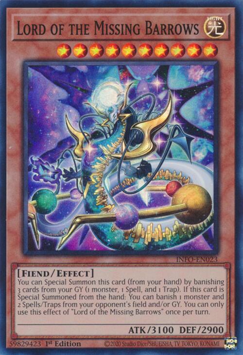Lord of the Missing Barrows (INFO-EN023) - The Infinite Forbidden 1st Edition