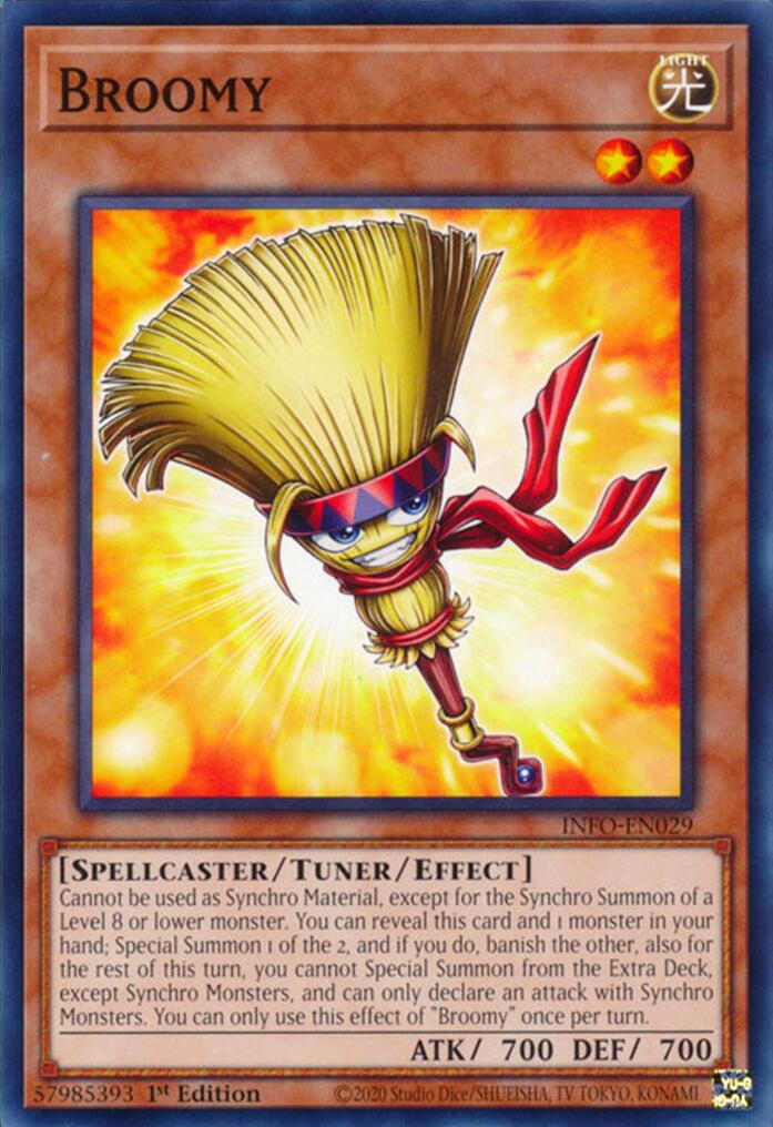 Broomy (INFO-EN029) - The Infinite Forbidden 1st Edition
