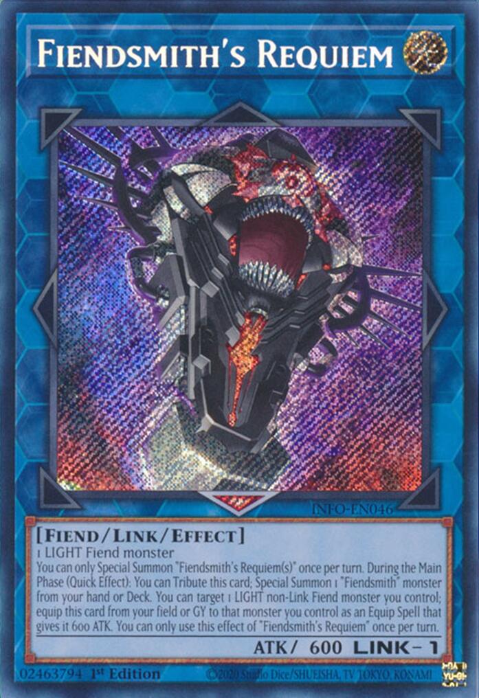 Fiendsmith's Requiem (INFO-EN046) - The Infinite Forbidden 1st Edition