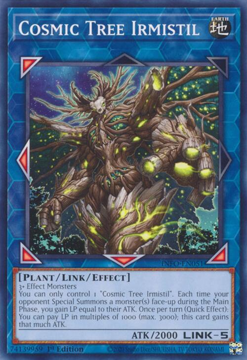 Cosmic Tree Irmistil (INFO-EN051) - The Infinite Forbidden 1st Edition