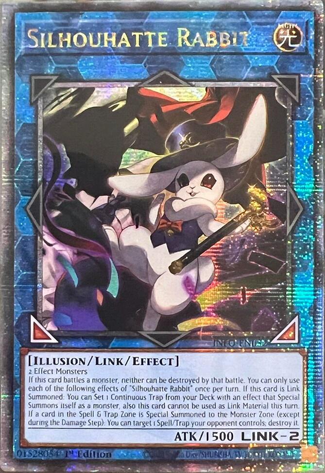 Silhouhatte Rabbit (Quarter Century Secret Rare) (INFO-EN052) - The Infinite Forbidden 1st Edition