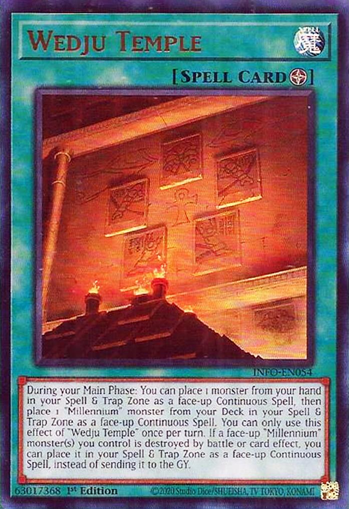 Wedju Temple (INFO-EN054) - The Infinite Forbidden 1st Edition