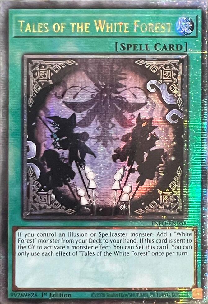 Tales of the White Forest (Quarter Century Secret Rare) (INFO-EN058) - The Infinite Forbidden 1st Edition