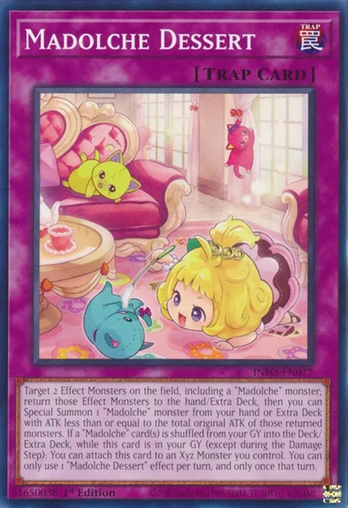 Madolche Dessert (INFO-EN077) - The Infinite Forbidden 1st Edition