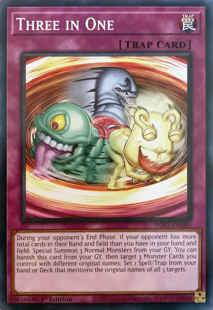 Three in One (INFO-EN080) - The Infinite Forbidden 1st Edition