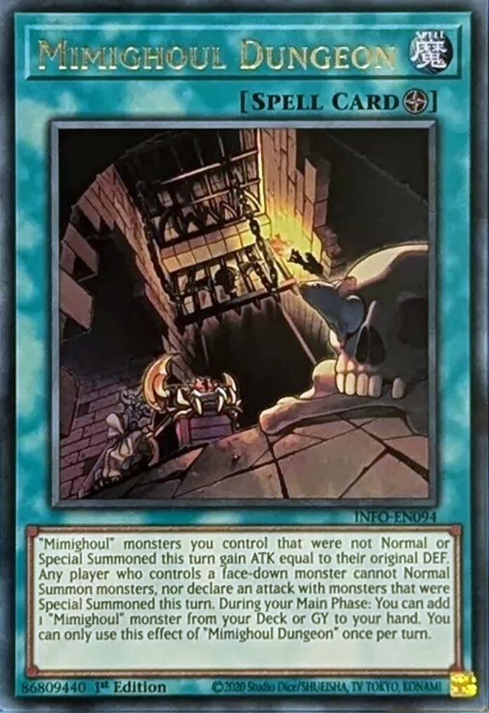Mimighoul Dungeon (INFO-EN094) - The Infinite Forbidden 1st Edition