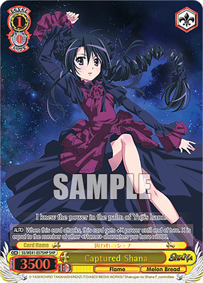 Captured Shana (SHP) (SS/WE41-E07SHP SHP) - Shakugan no Shana Premium Booster