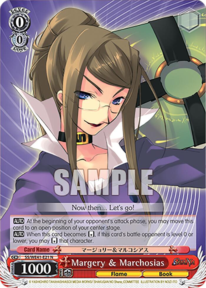 Margery & Marchosias (SS/WE41-E21 N) - Shakugan no Shana Premium Booster