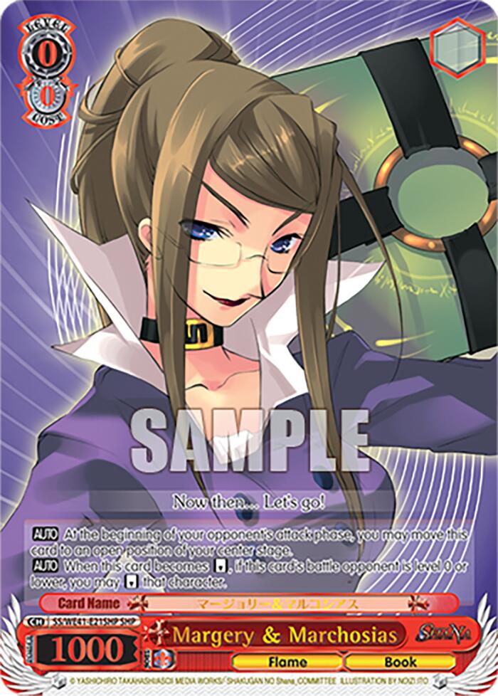 Margery & Marchosias (SHP) (SS/WE41-E21SHP SHP) - Shakugan no Shana Premium Booster