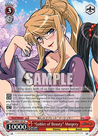 "Goblet of Beauty" Margery (SS/WE41-E41 N) - Shakugan no Shana Premium Booster