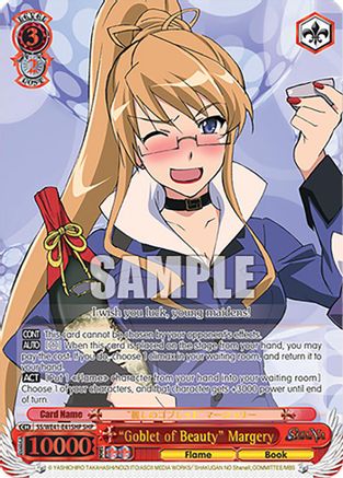 "Goblet of Beauty" Margery (SHP) (SS/WE41-E41SHP SHP) - Shakugan no Shana Premium Booster
