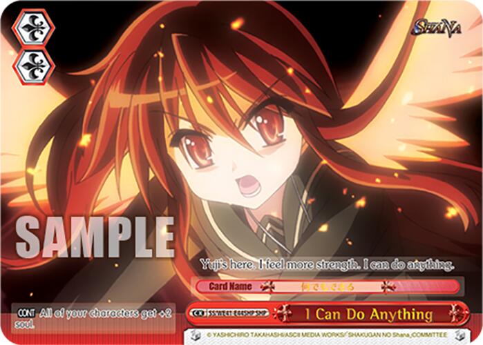 I Can Do Anything (SHP) (SS/WE41-E44SHP SHP) - Shakugan no Shana Premium Booster