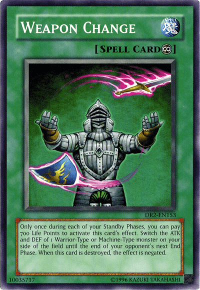 Weapon Change [DR2-EN153] Common - Josh's Cards