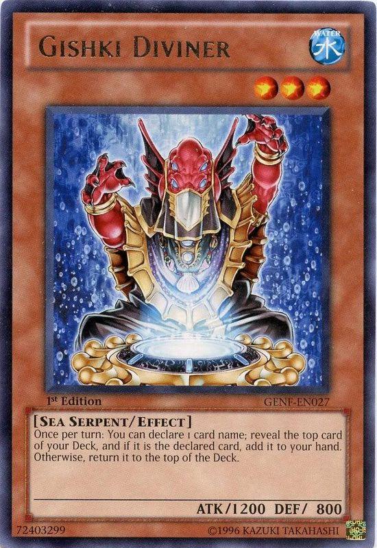 Gishki Diviner [GENF-EN027] Rare - Josh's Cards