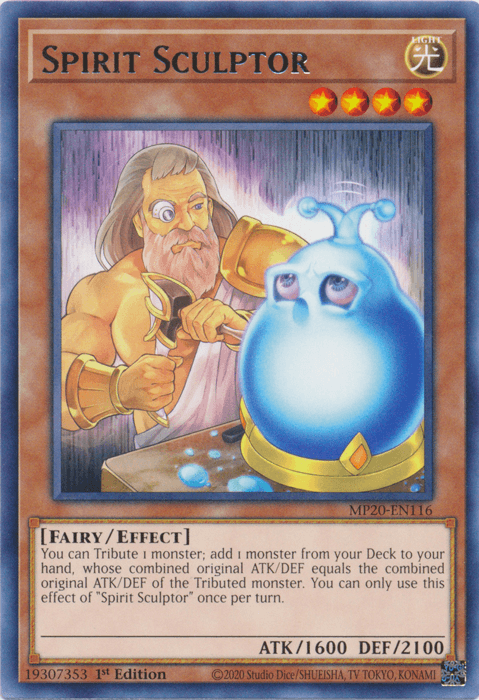 Spirit Sculptor [MP20-EN116] Rare - Josh's Cards