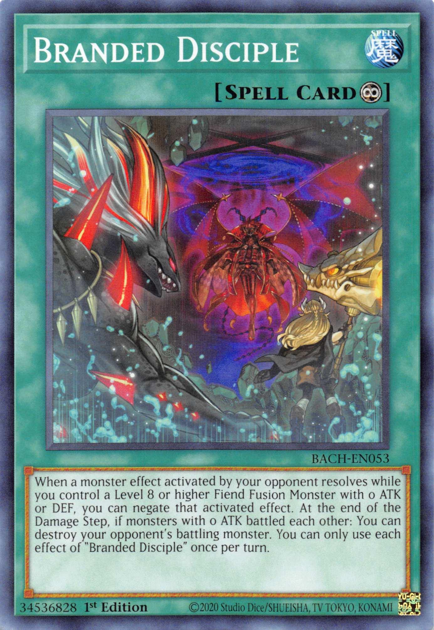 Branded Disciple [BACH-EN053] Common - Josh's Cards