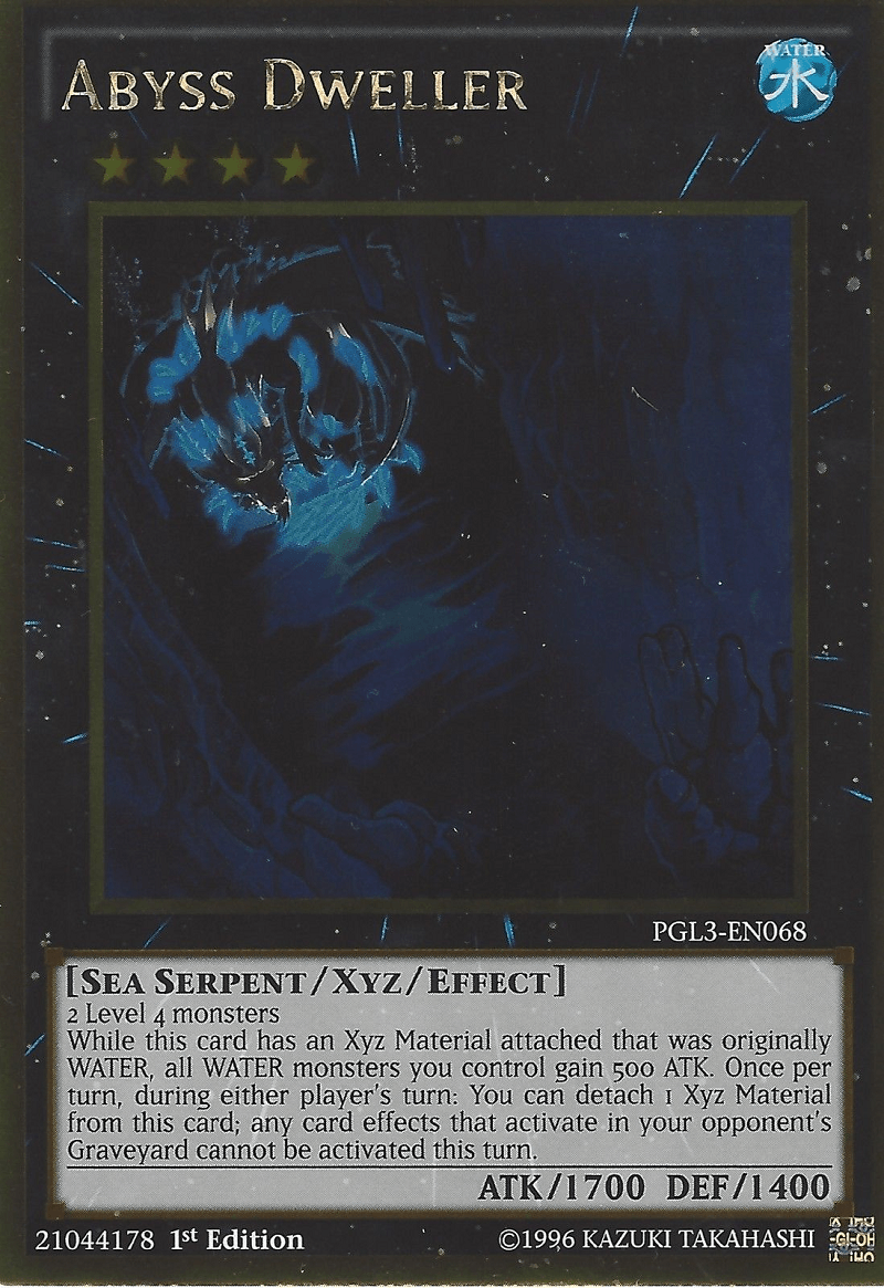 Abyss Dweller [PGL3-EN068] Gold Rare - Josh's Cards