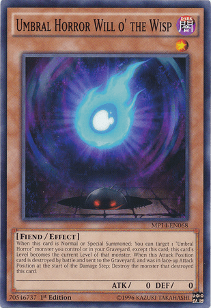 Umbral Horror Will o' the Wisp [MP14-EN068] Common - Josh's Cards