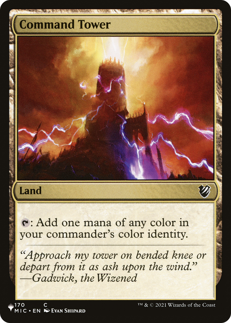 Command Tower (LIST-MIC-170) - The List